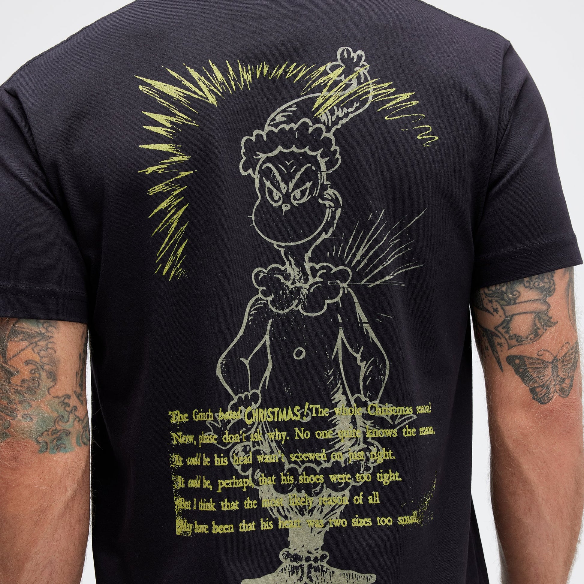 Stance North Of Whoville T-Shirt Black |model