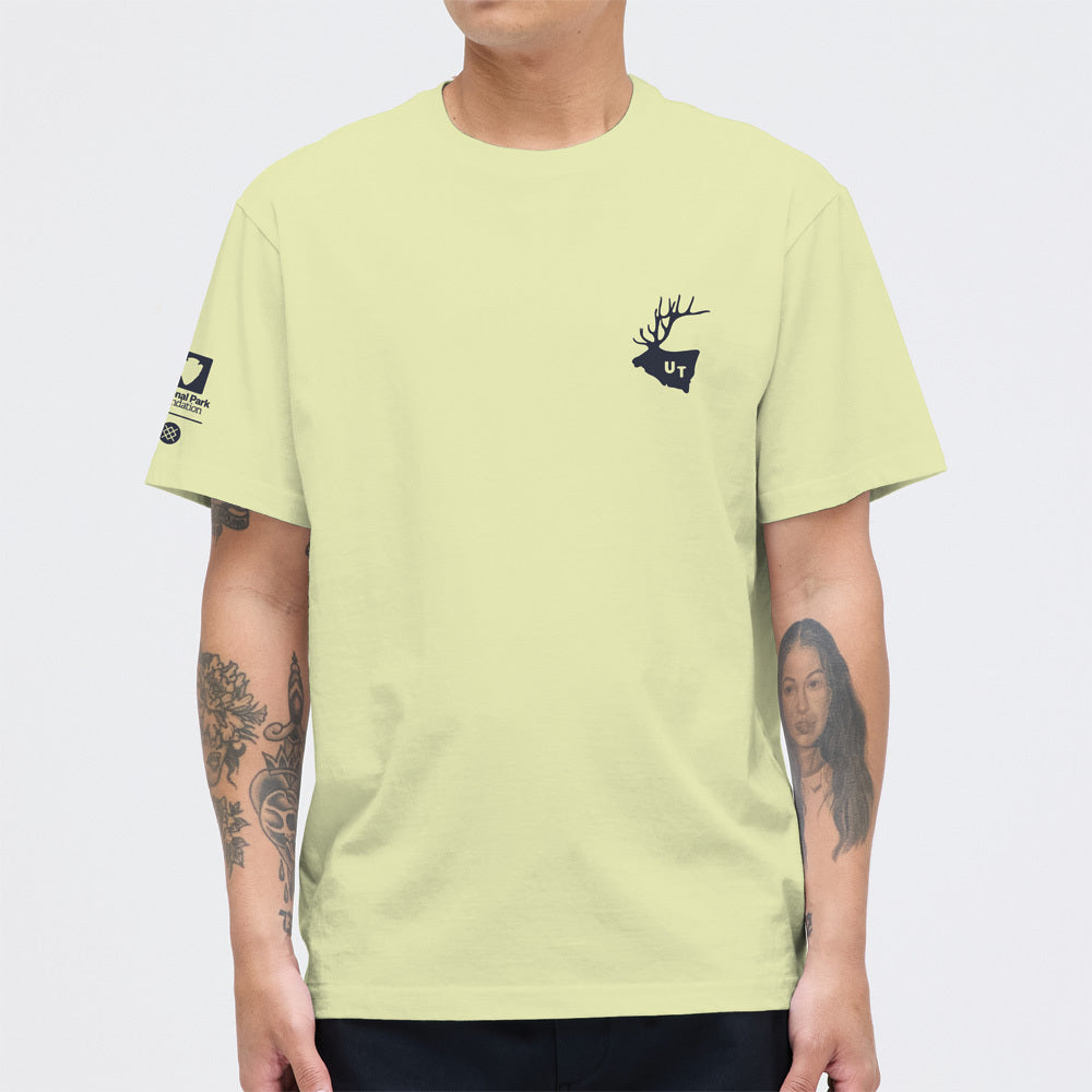 Stance Est 1909 T Shirt Butter|model