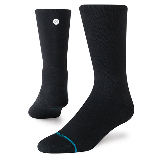 Stance Solid Ultra Light Crew Sock Black