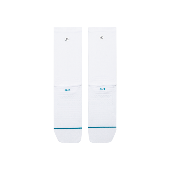Stance Solid Ultra Light Crew Sock White