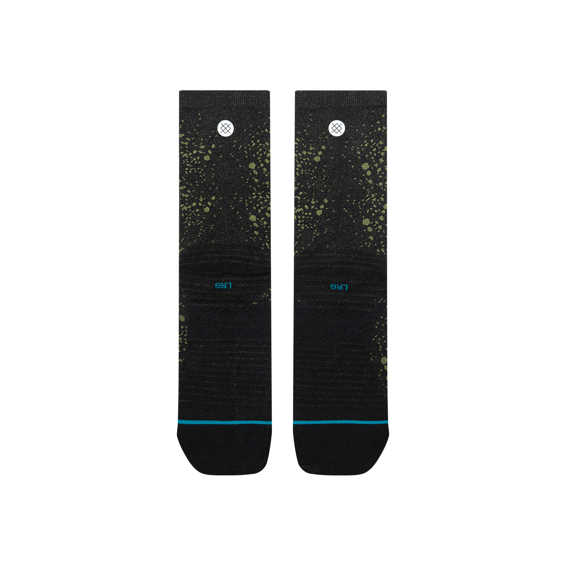 Stance Speckle Ultra Light Crew Sock Black