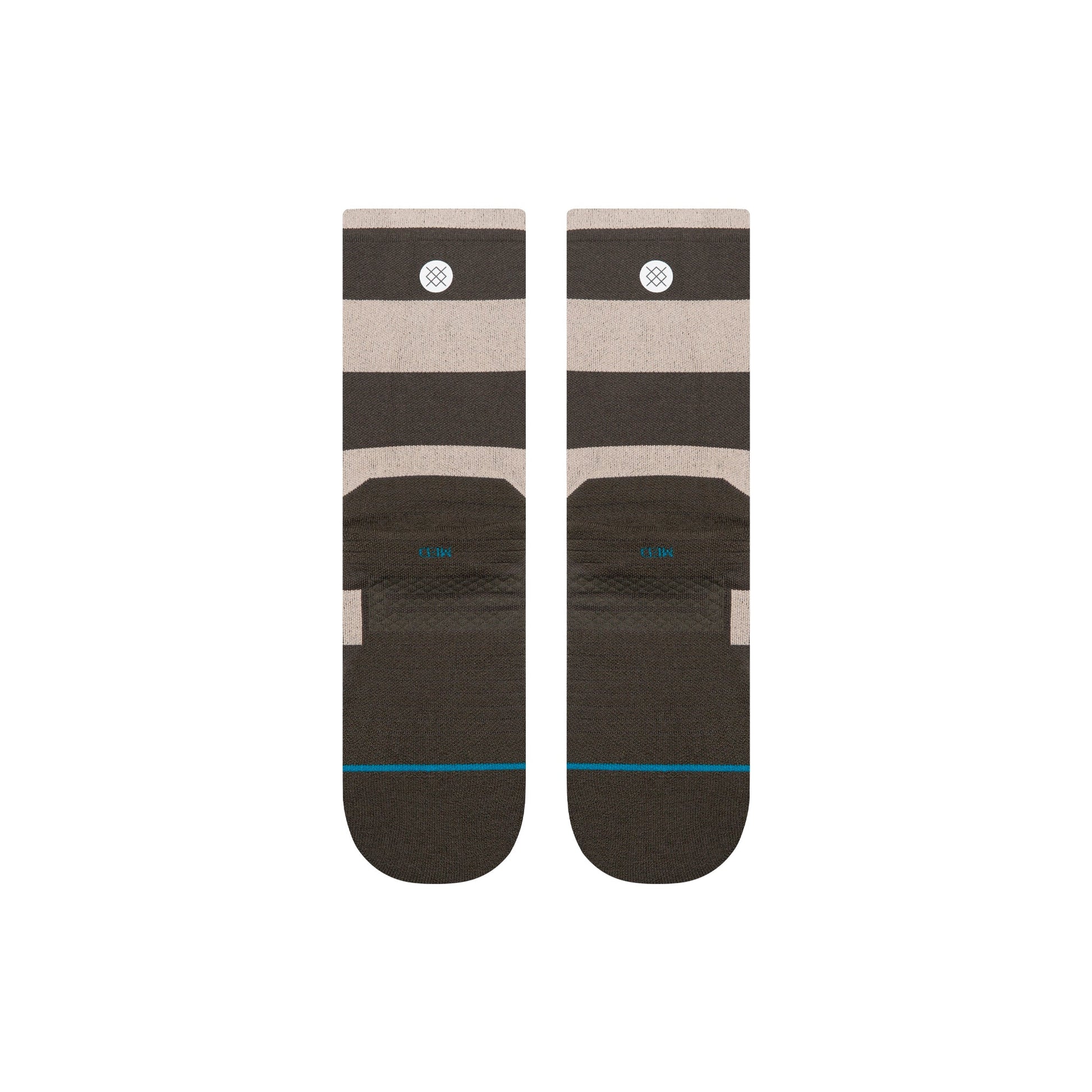 Stance Stack It Up Light Crew Sock Washed Black