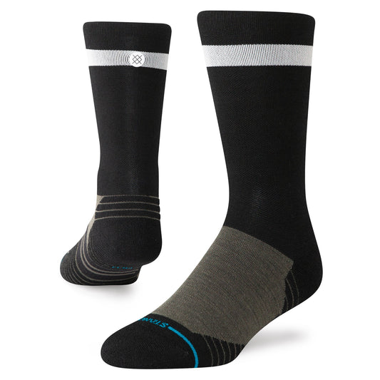 Stance Take Yur Time Light Wool Crew Sock Washed Black