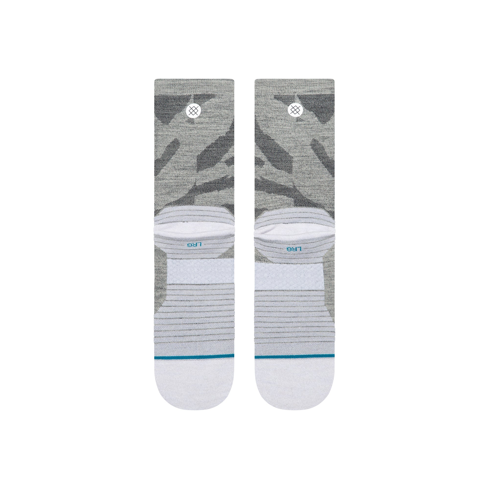 Stance Digi Dash Light Wool Crew Sock White