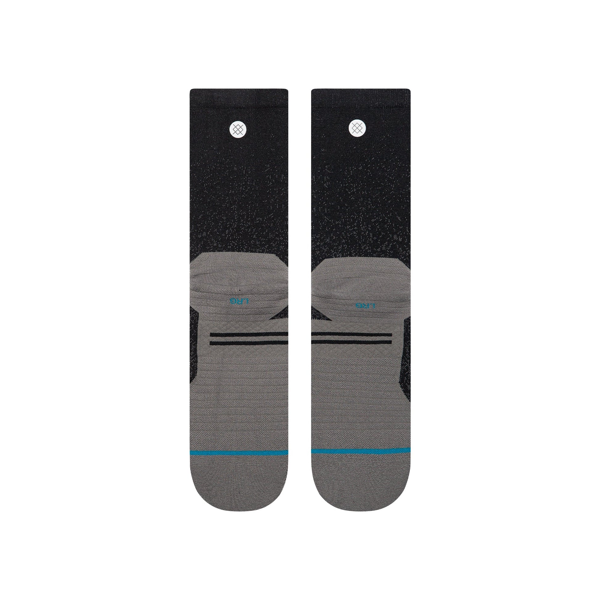 Stance Powder Split Light Crew Sock Black