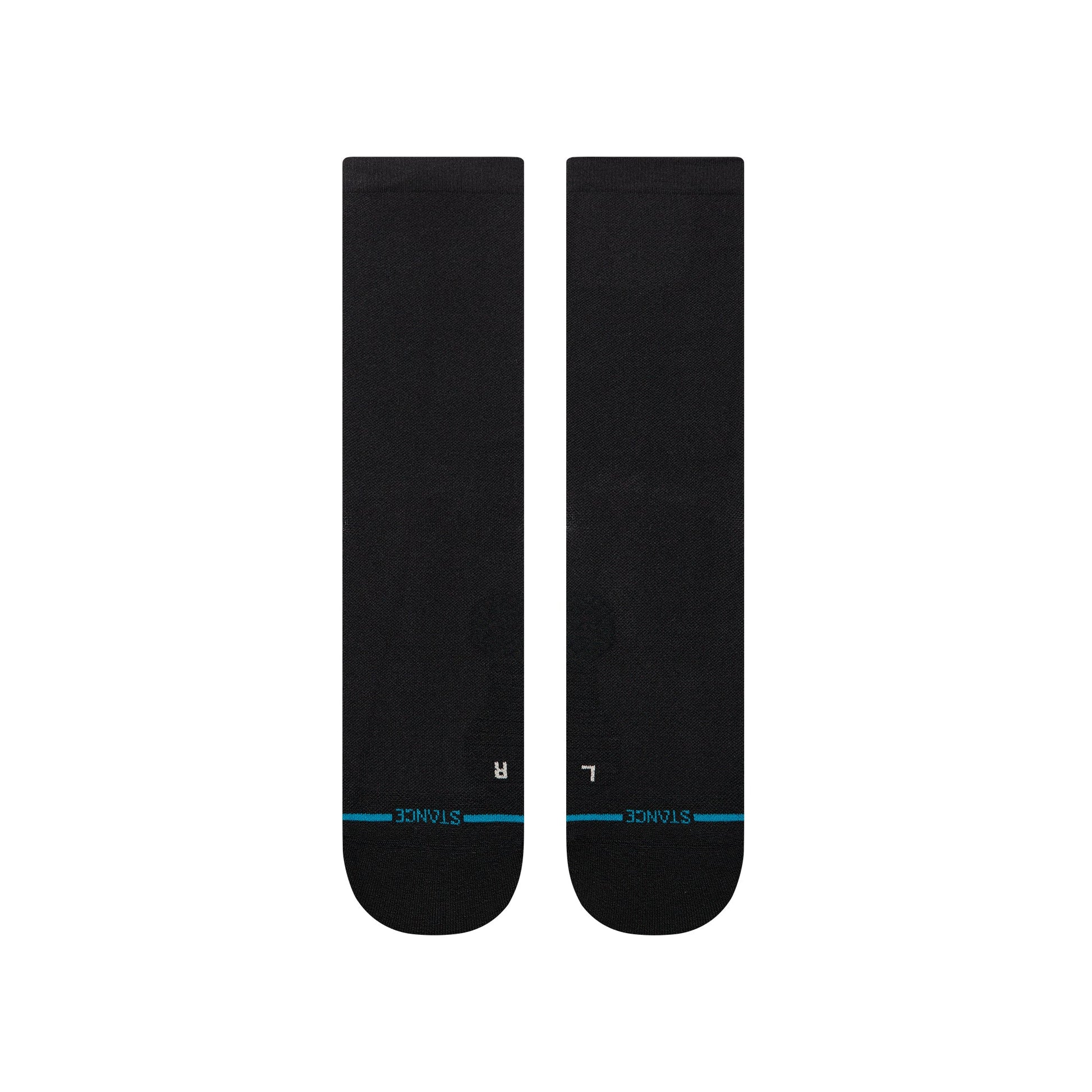 Stance Solid Light Crew Sock Black