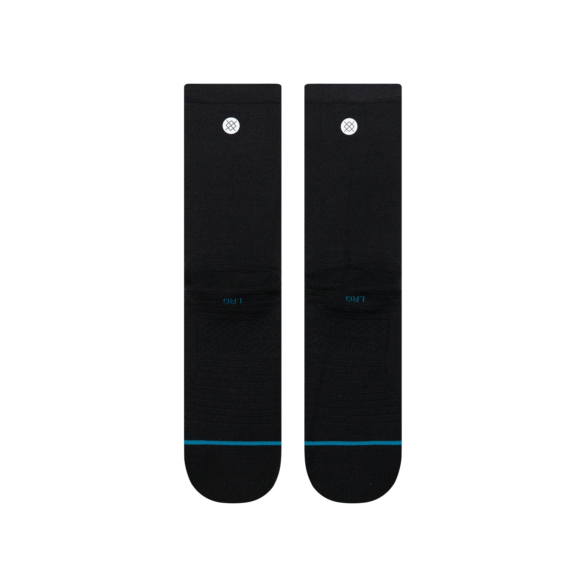 Stance Solid Light Crew Sock Black