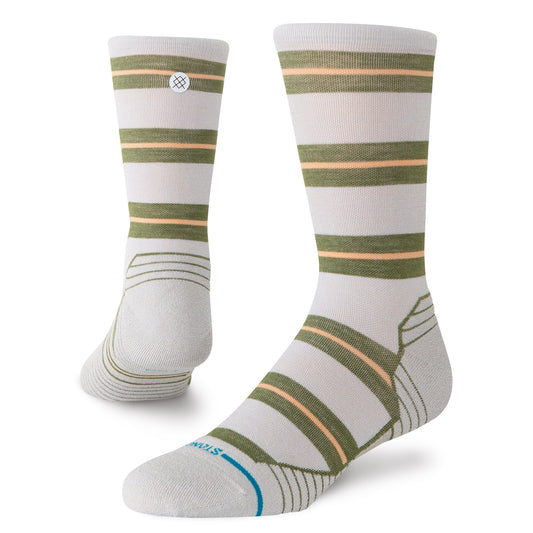 Stance Striped It Light Wool Crew Sock Grey