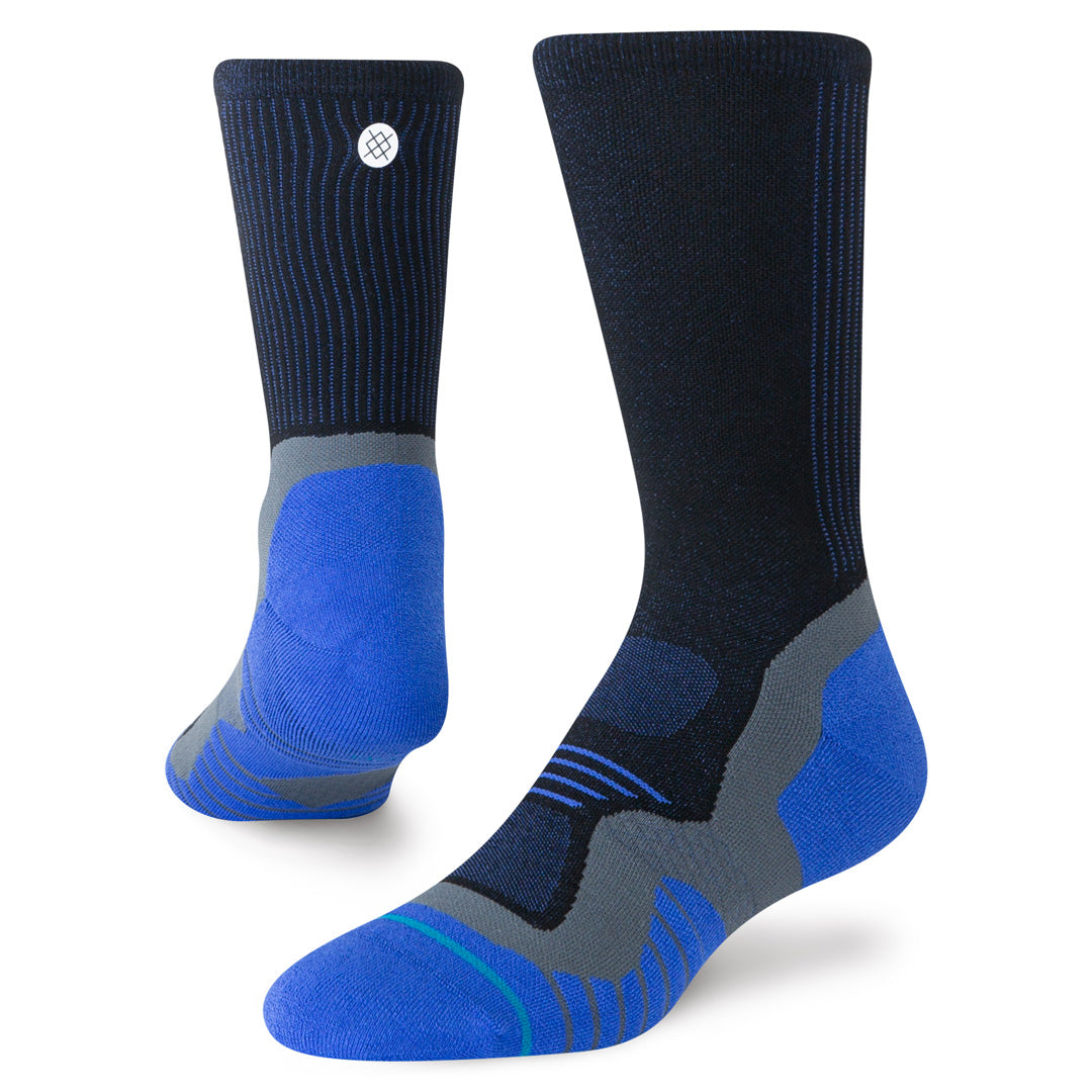 Stance Pace Light Crew Sock Black Grey