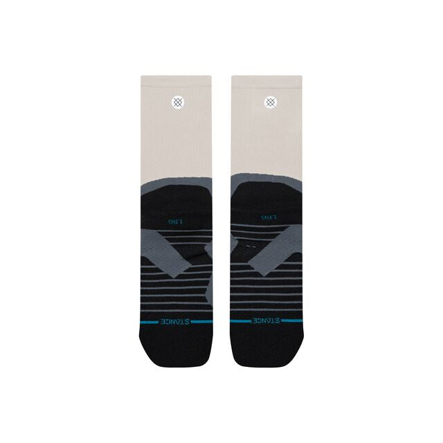 Stance Pace Light Crew Sock Light Grey