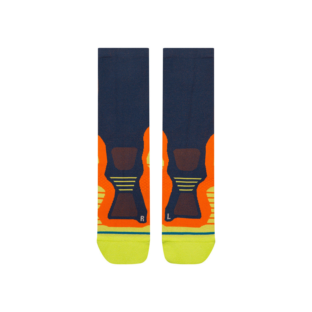 Stance Pace Light Crew Sock Turbulence