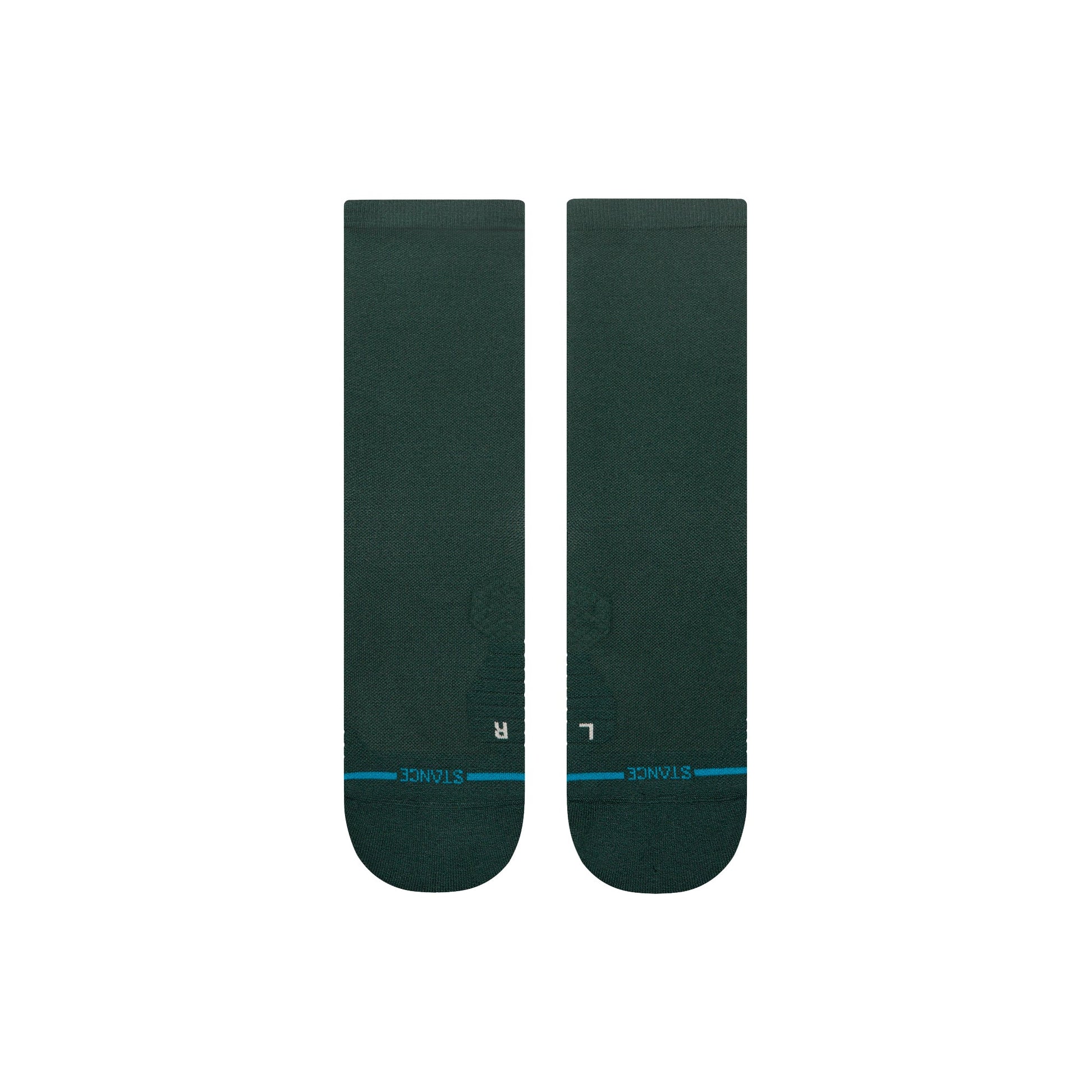 Stance Run Light Crew Sock Pine