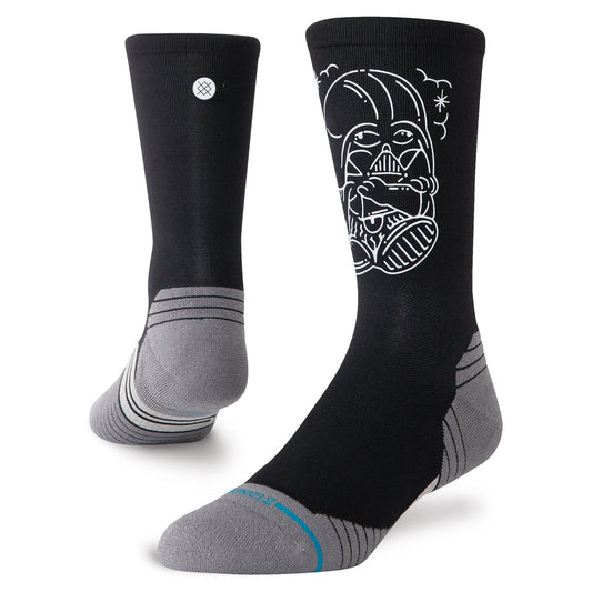 Stance Dj Darth Light Crew Sock Black 