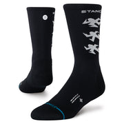 Stance Runner Light Crew Sock Black