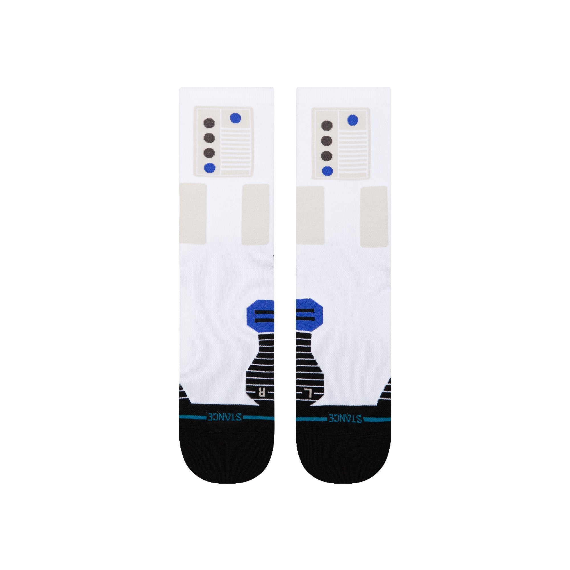 Stance Storm Crew Sock White