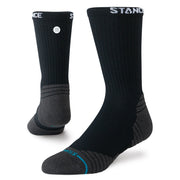Stance Golf Ribbed Mid Crew Sock Black