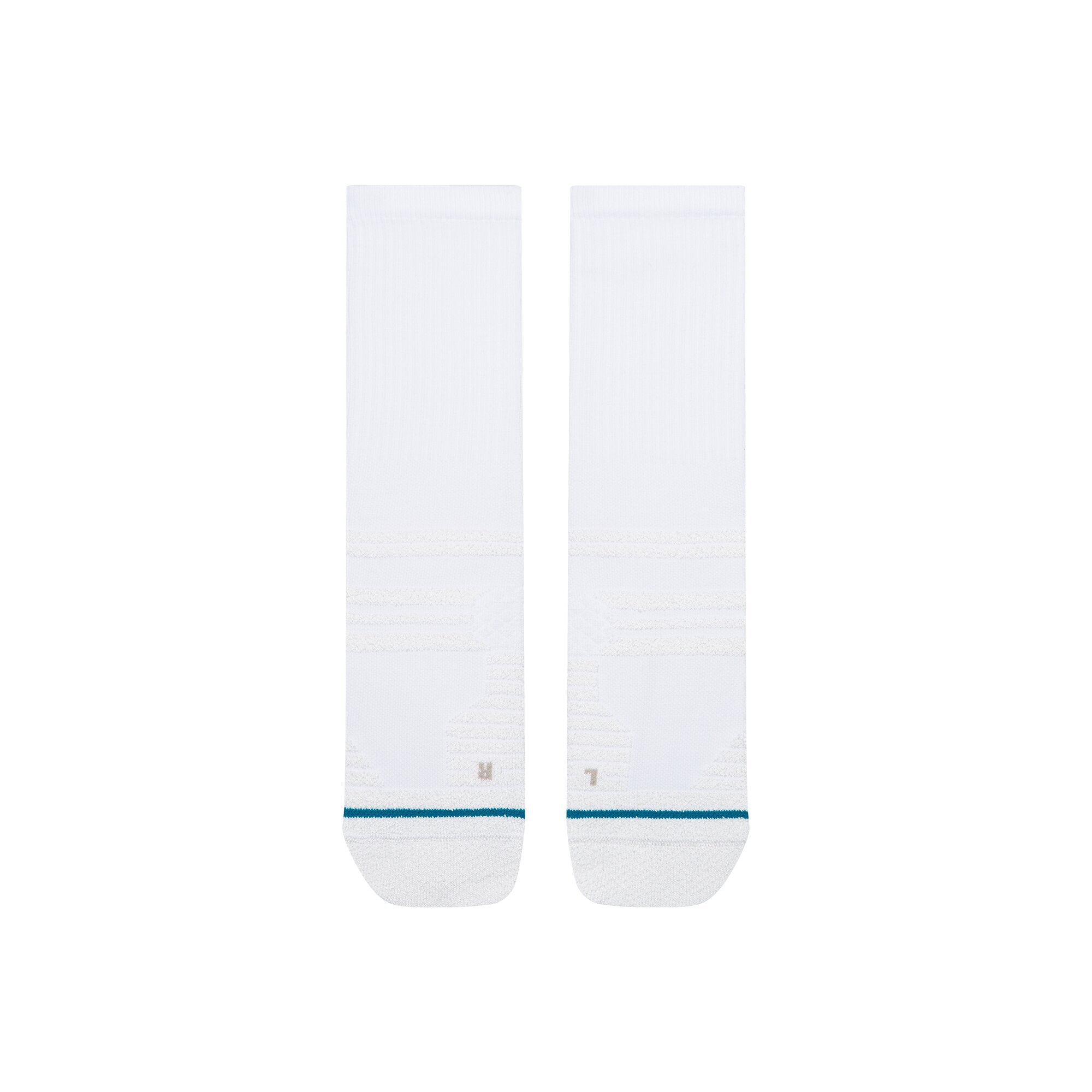 Stance Static Gripper Crew Sock White