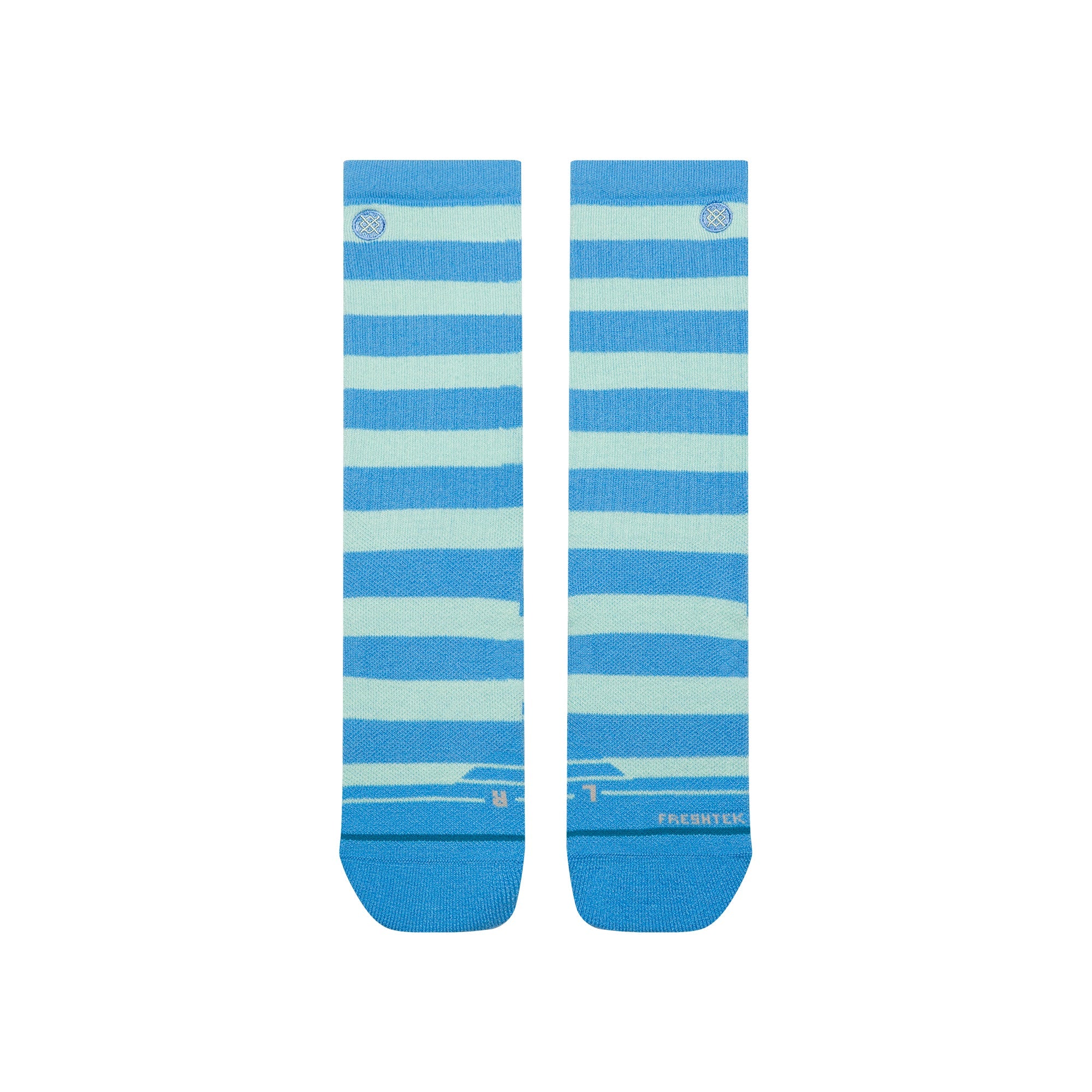 Stance Striped It Hike Crew Sock - Electric Blue