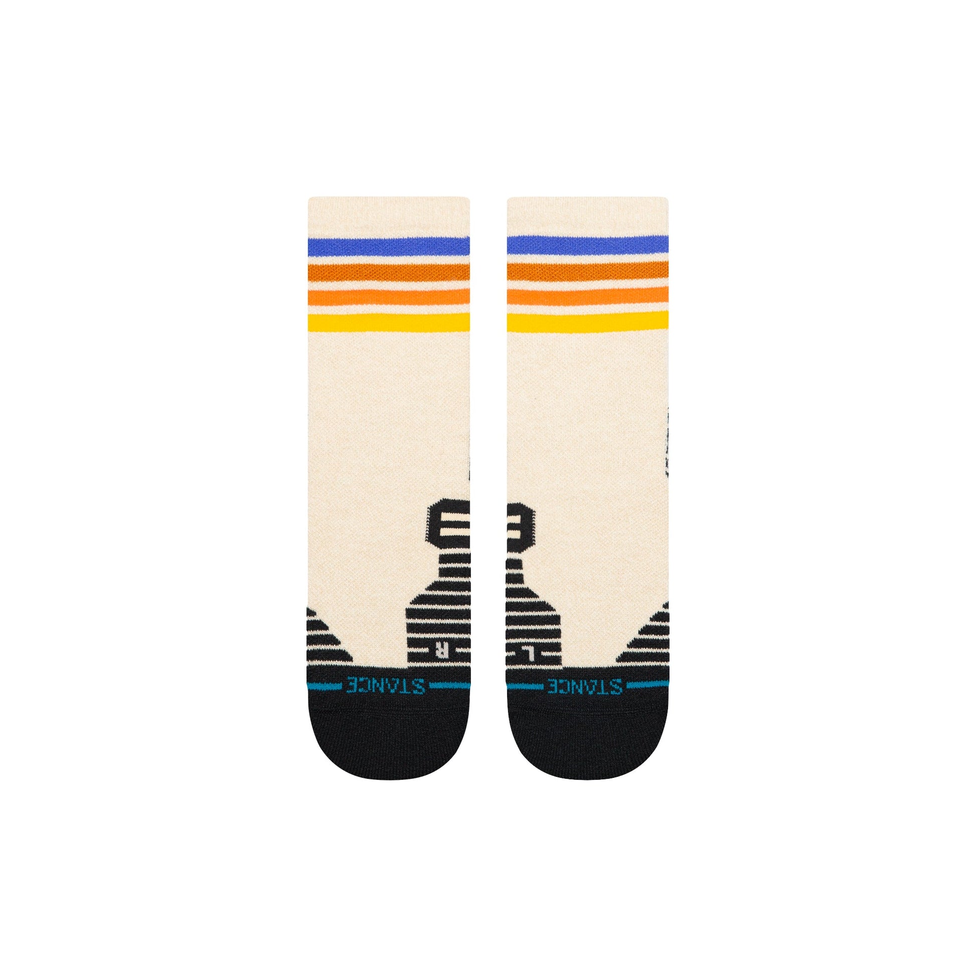 Stance Bridgerton Mid Crew Sock Canvas