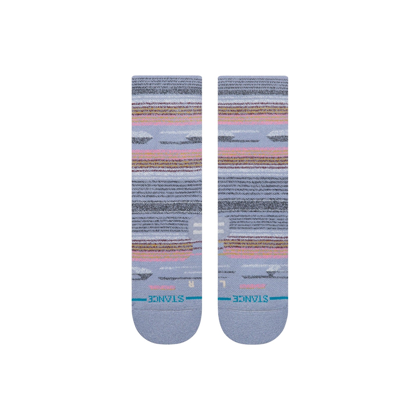 Stance Fork In The Road Mid Crew Sock Indigo