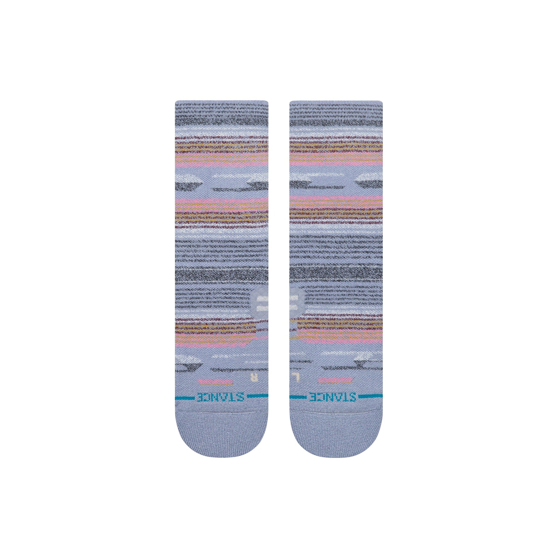 Stance Fork In The Road Mid Crew Sock Indigo