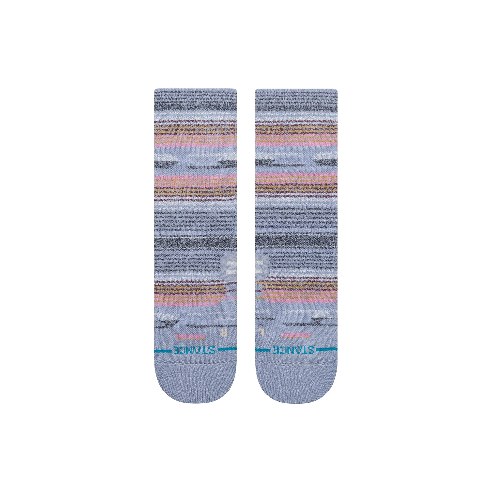Stance Fork In The Road Mid Crew Sock Indigo