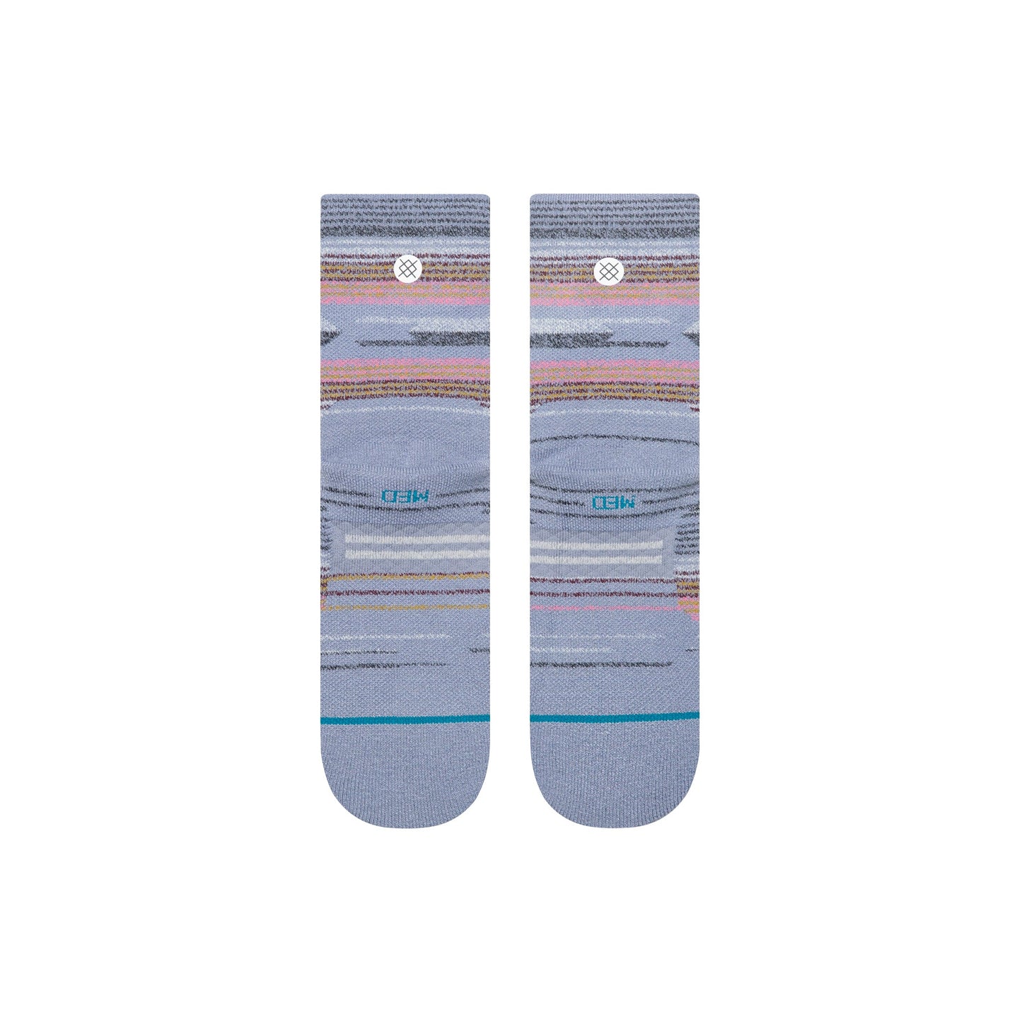Stance Fork In The Road Mid Crew Sock Indigo