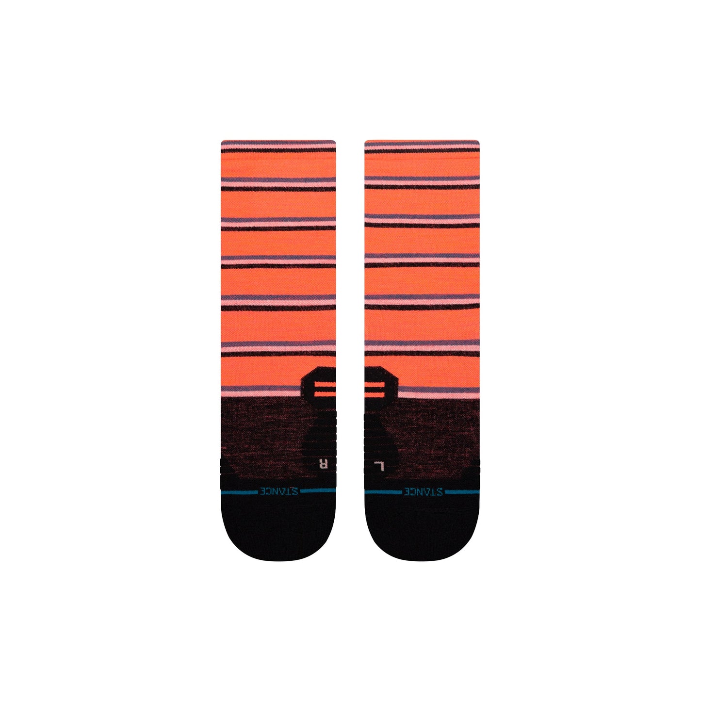 Stance Tumbler Light Wool Crew Sock Neon Pink