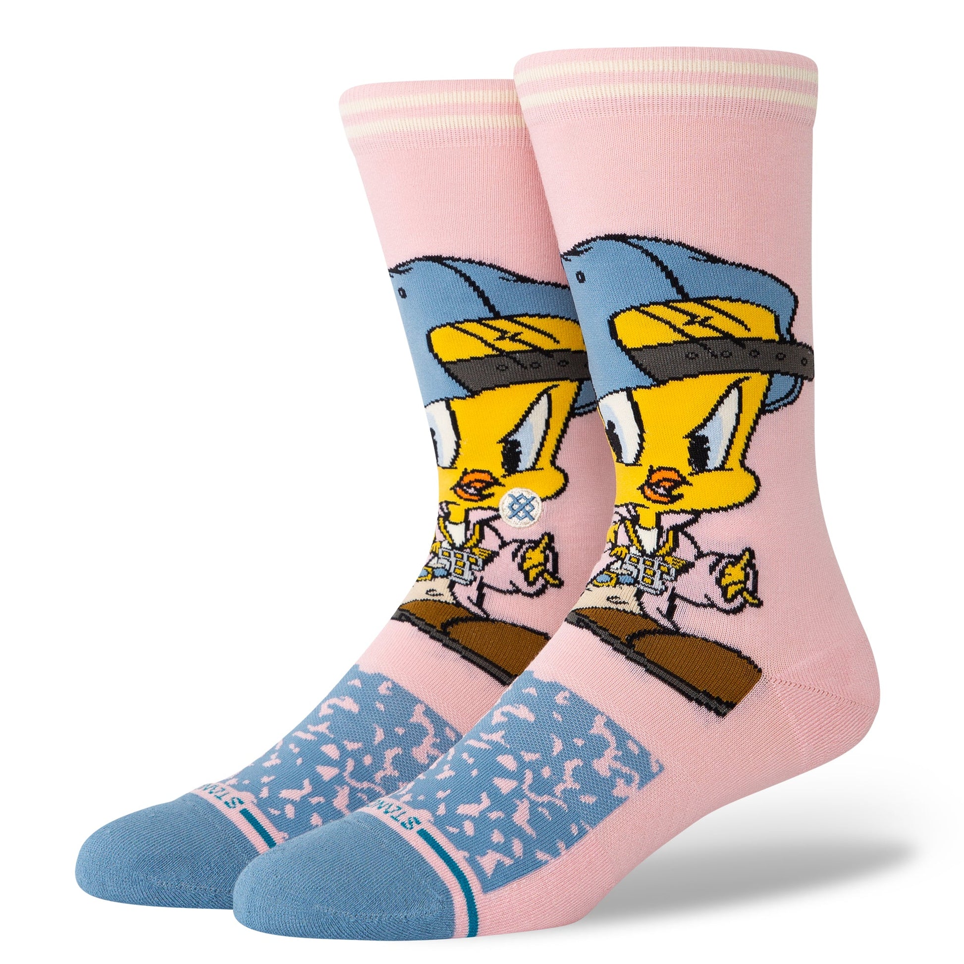 Chaussettes mi-mollet roses Titi de Stance – Stance Europe