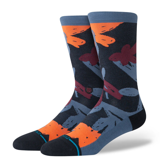 Paradise Crew Sock Sea Blue