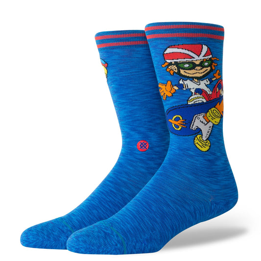 Reggie And Otto Crew Sock Royal