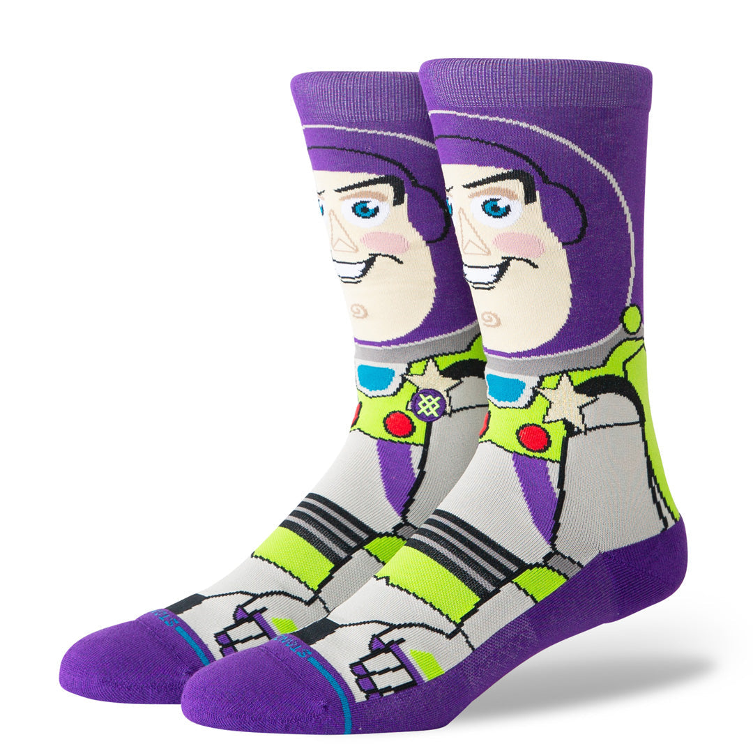 Stance Buzz Crew Sock Purple
