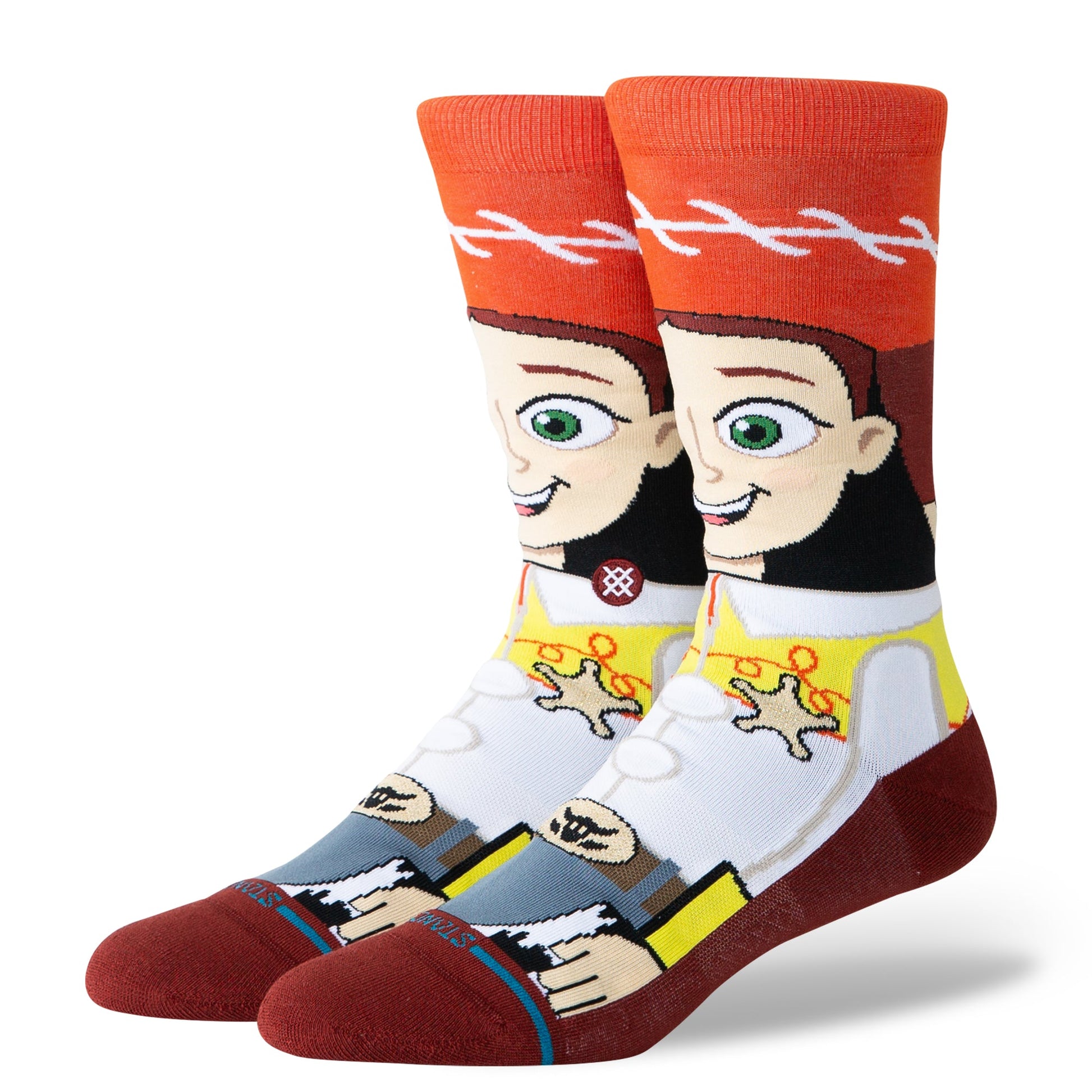 Stance Jessie Crew Sock Red
