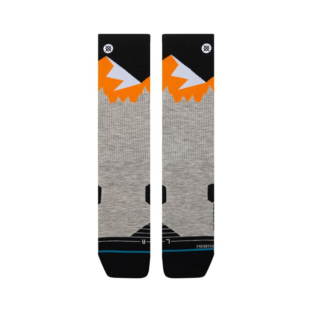 Stance South Face Hike Light Crew Sock Orange
