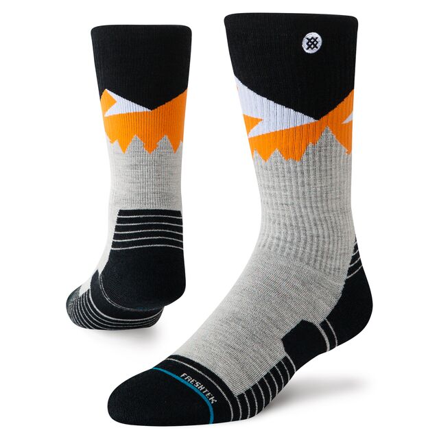 Stance South Face Hike Light Crew Sock Orange