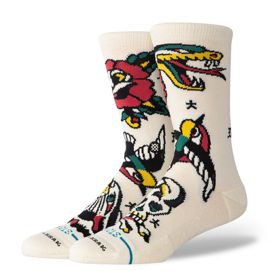 Flash Crew Sock Canvas