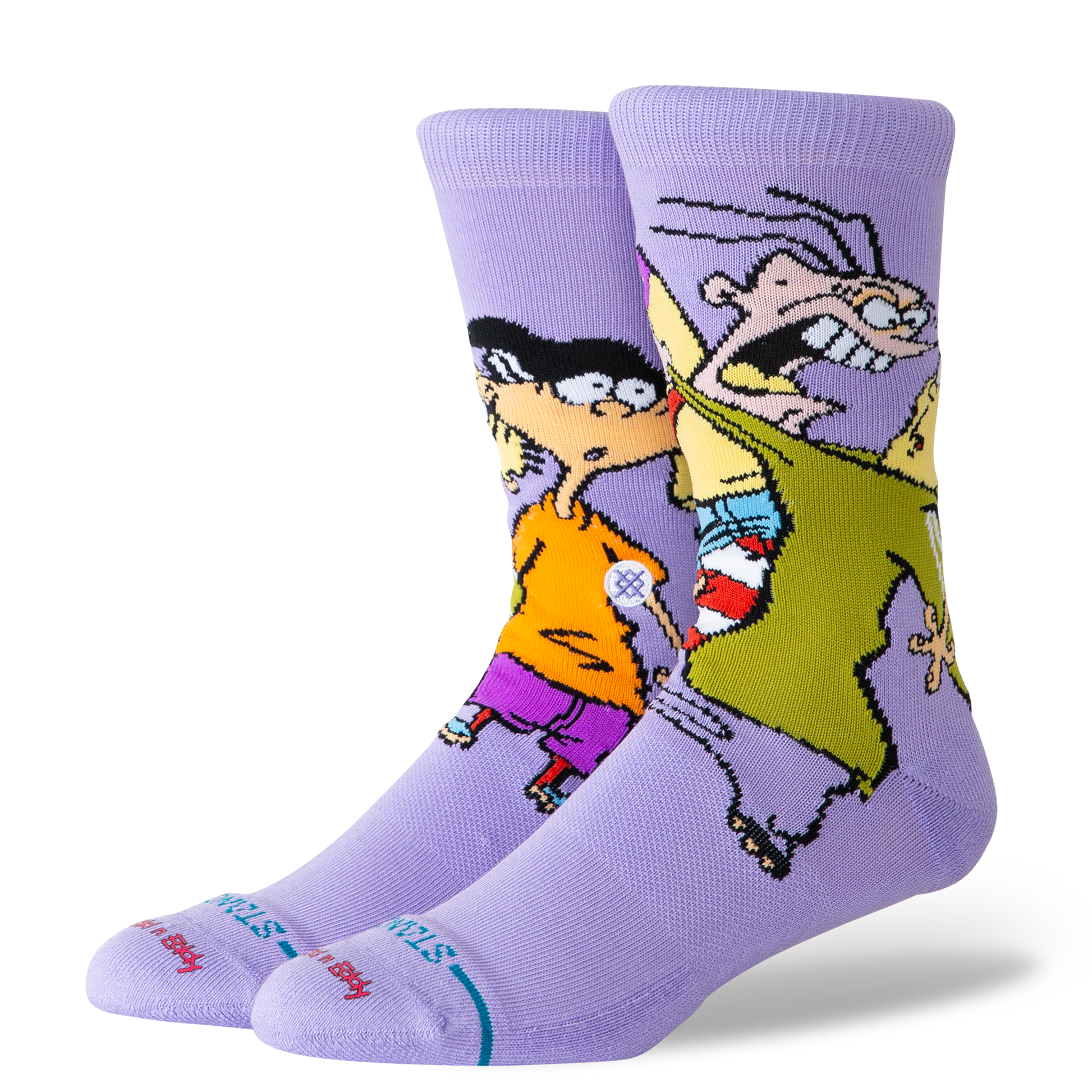 Stance Ed Edd Eddy Crew Sock Purple