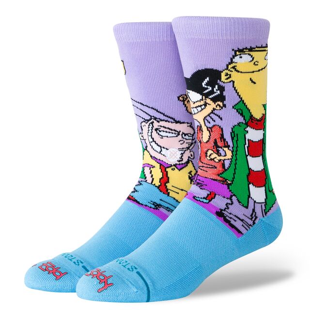 Stance Ed Edd Eddy Crew Sock Purple