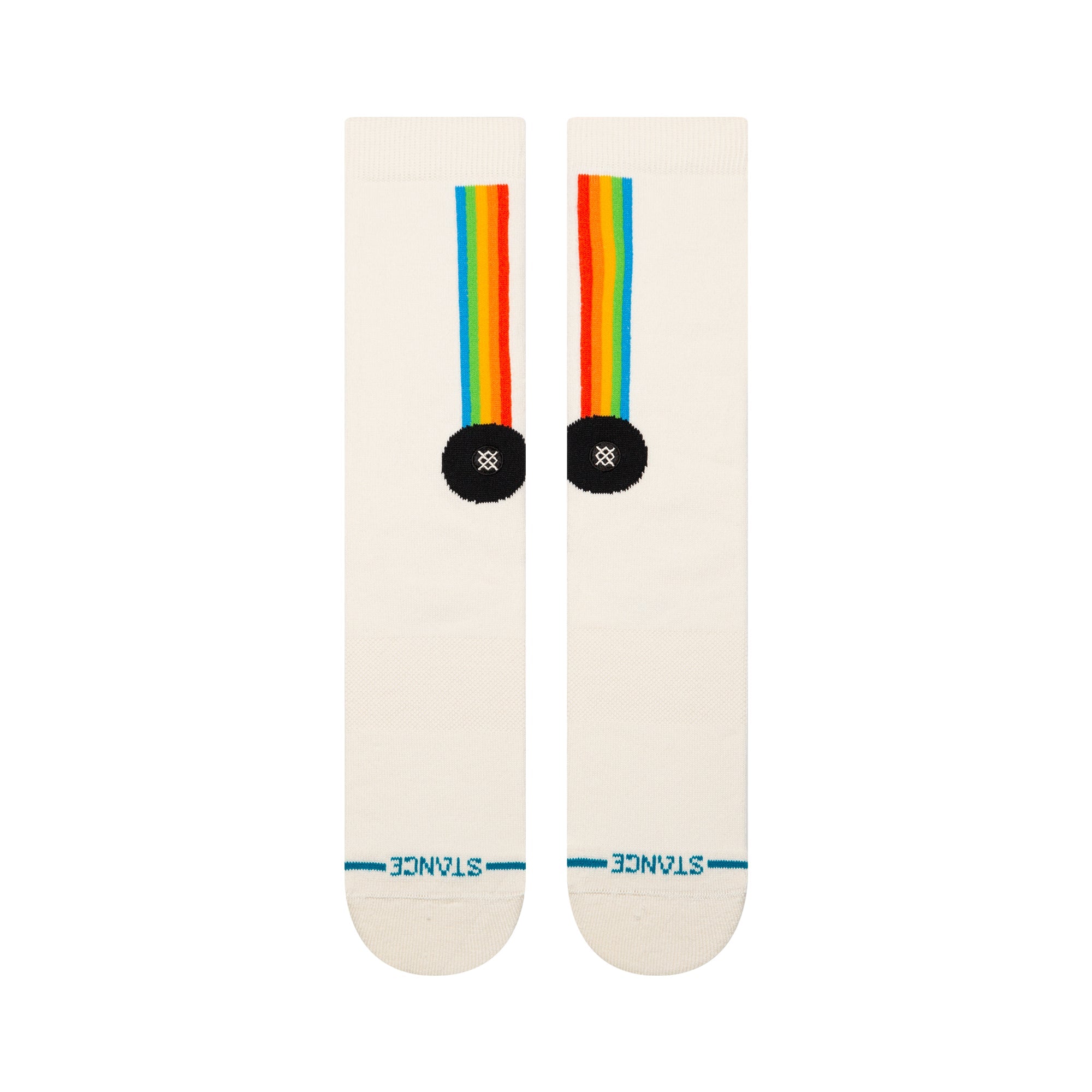 Stance Aperture Crew Sock White