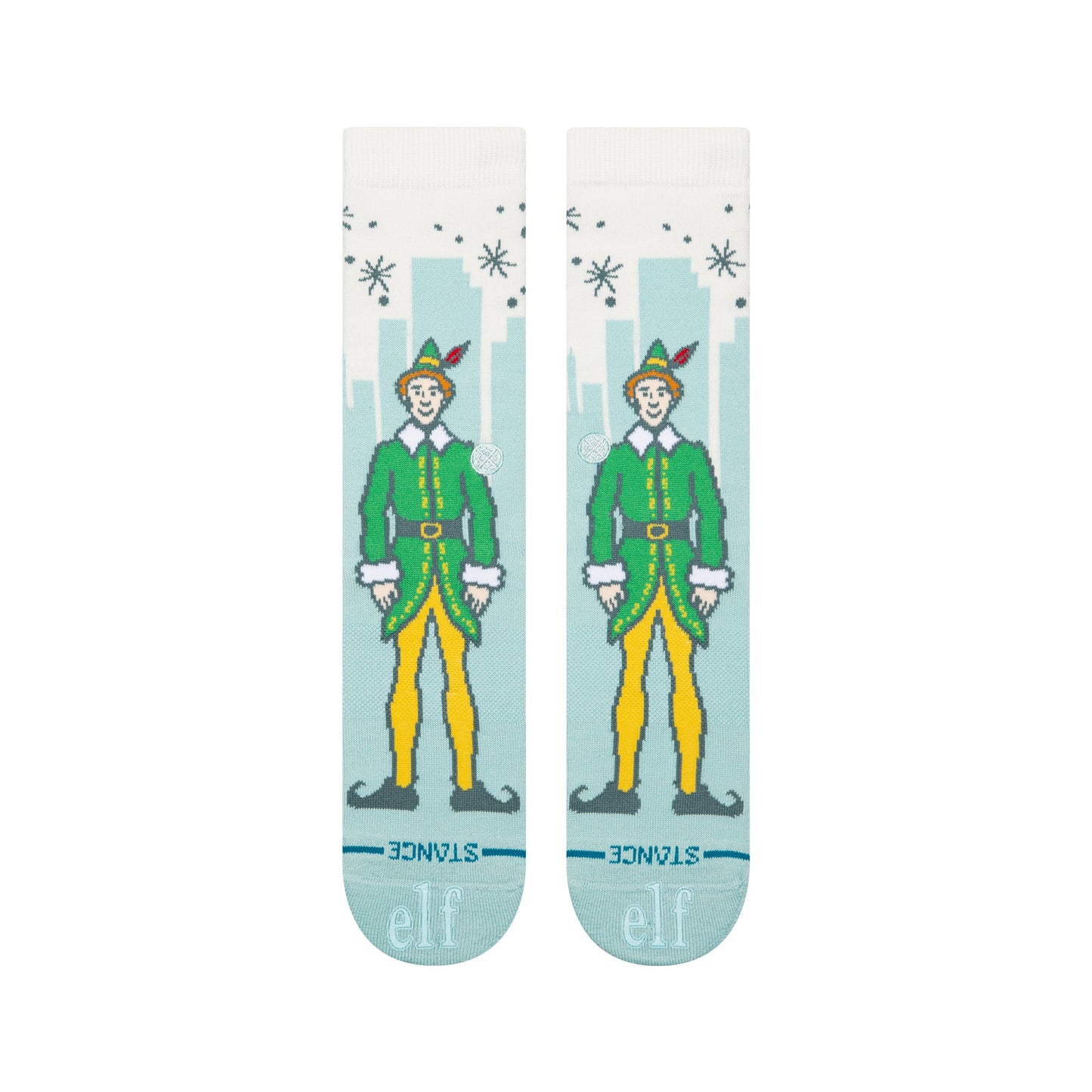 Stance Big City Elf Crew Sock Ice Blue