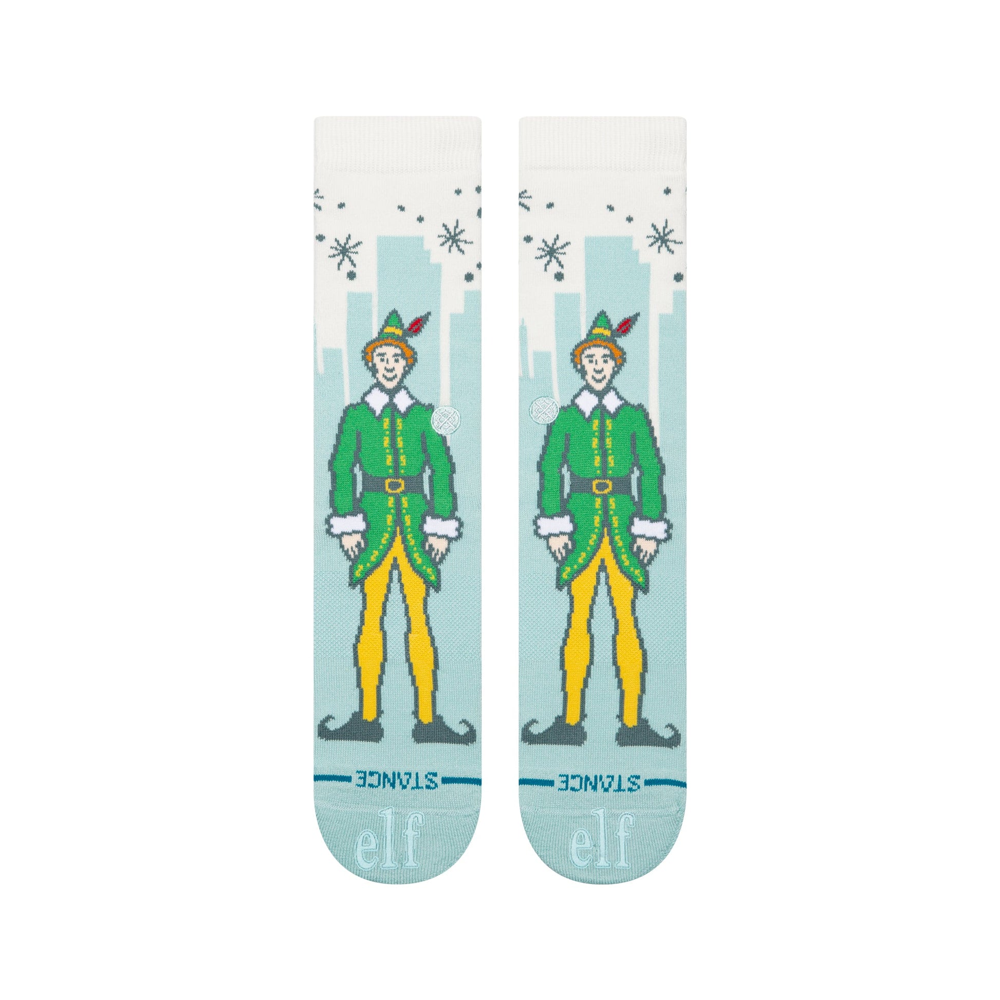 Stance Big City Elf Crew Sock Ice Blue