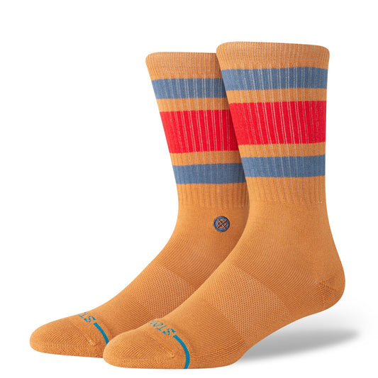 Boyd Crew Sock Tan Brown