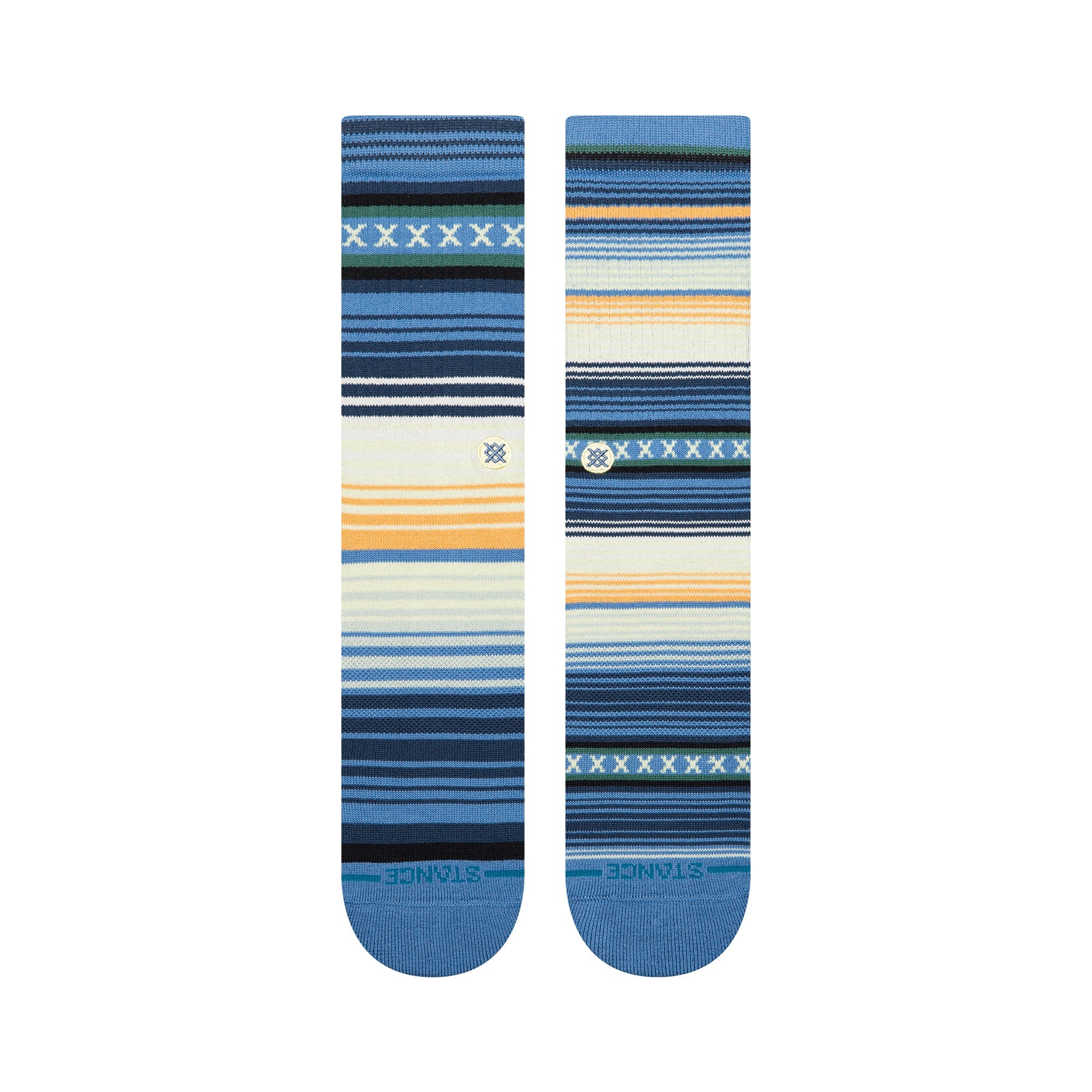 Stance Curren St Crew Sock - Capri Blue