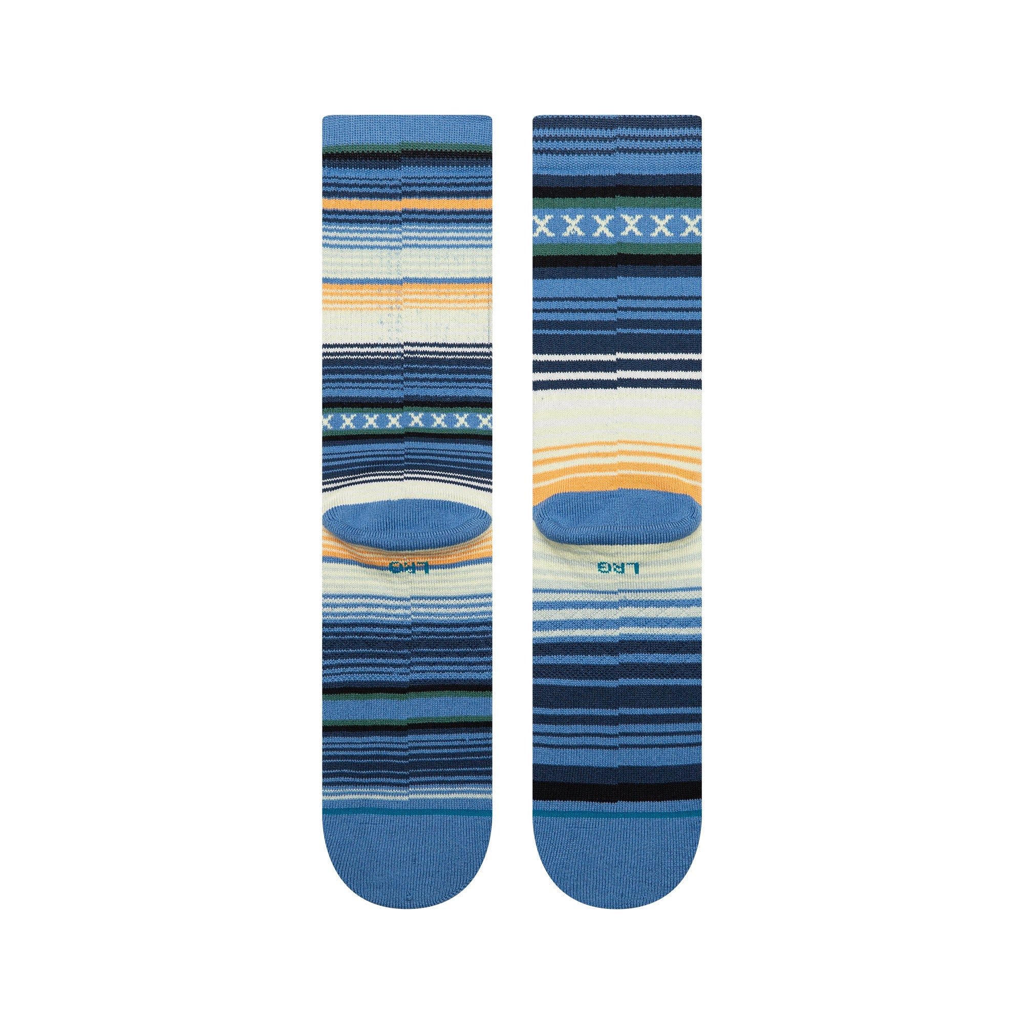 Stance Curren St Crew Sock - Capri Blue