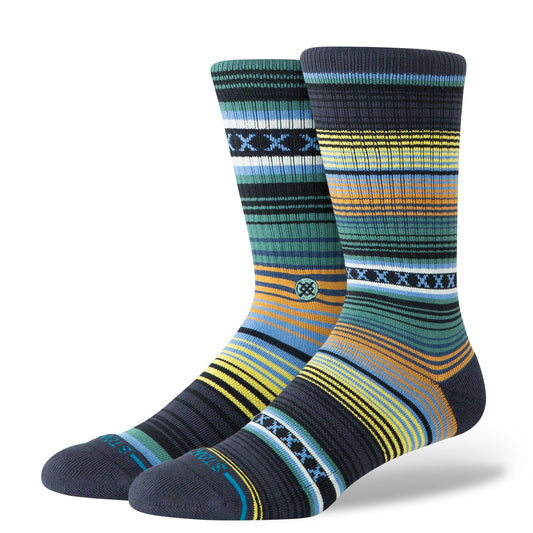 Stance Curren St Crew Sock Deep Teal