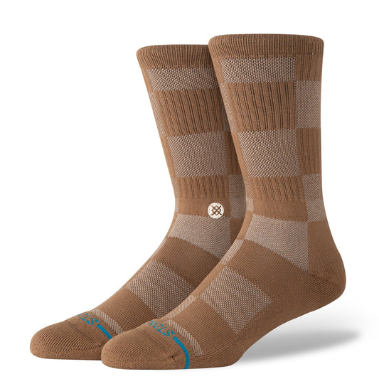 Down And Out Crew Sock Brown