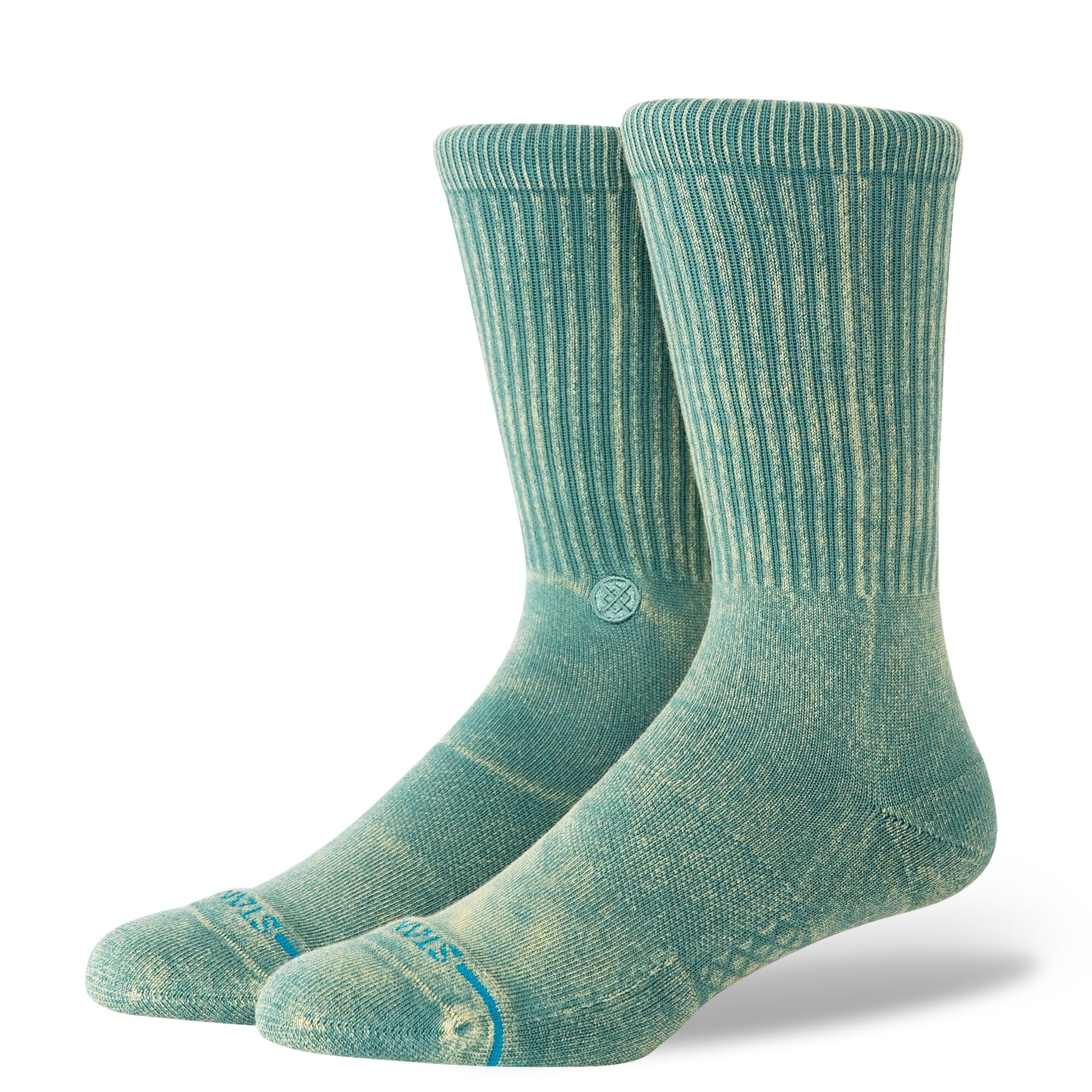 Stance Icon Dyed Crew Sock - Teal