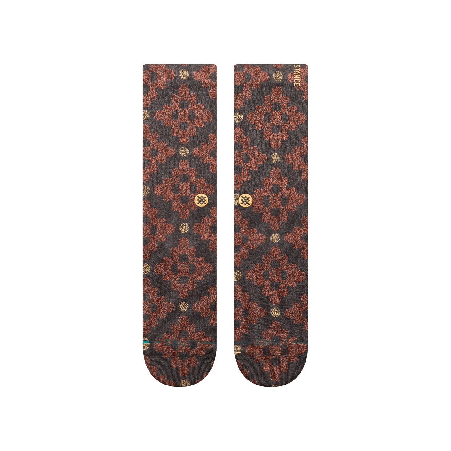 Stance San Lucas Crew Sock Dark Brown