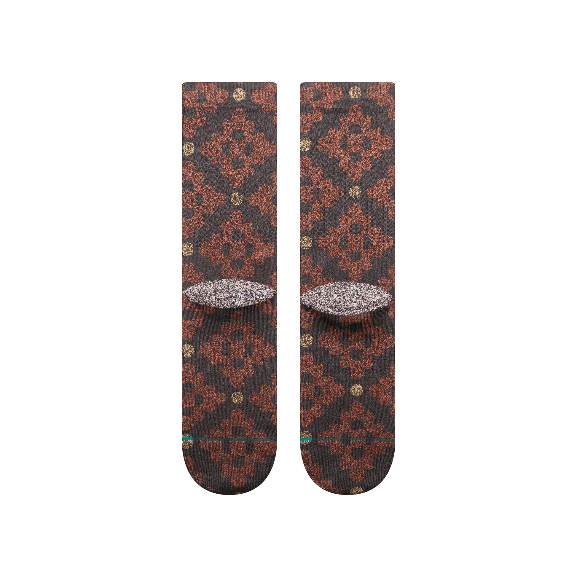 Stance San Lucas Crew Sock Dark Brown