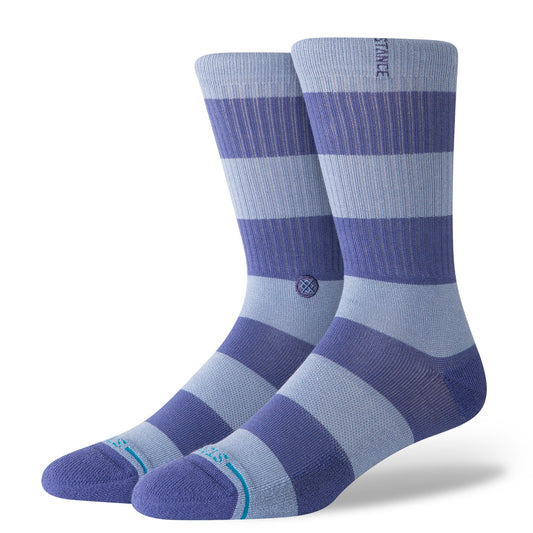 Stance Stacked Up Crew Sock Indigo